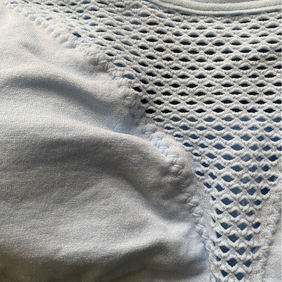 Baby Blue Mesh Bra - Picture 2 of 3